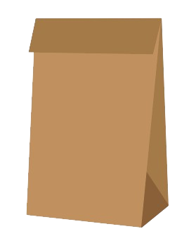 Bolsa SOS - Delivery / fondo cuadrado